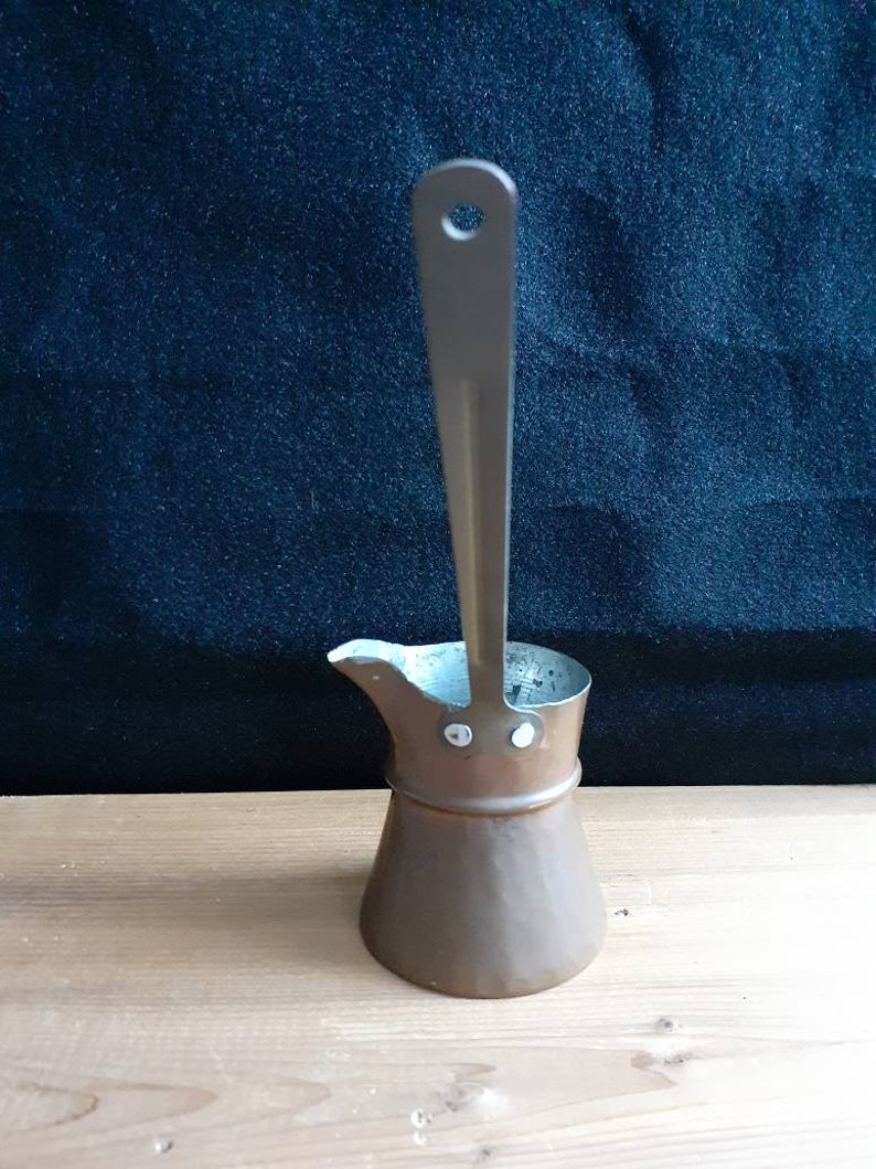 Vintage Turkish Coffee Pot/milk Warmer/butter Warmer/melting Pot Etsy