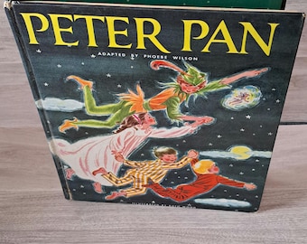 Vintage Peter Pan Hardcover Book