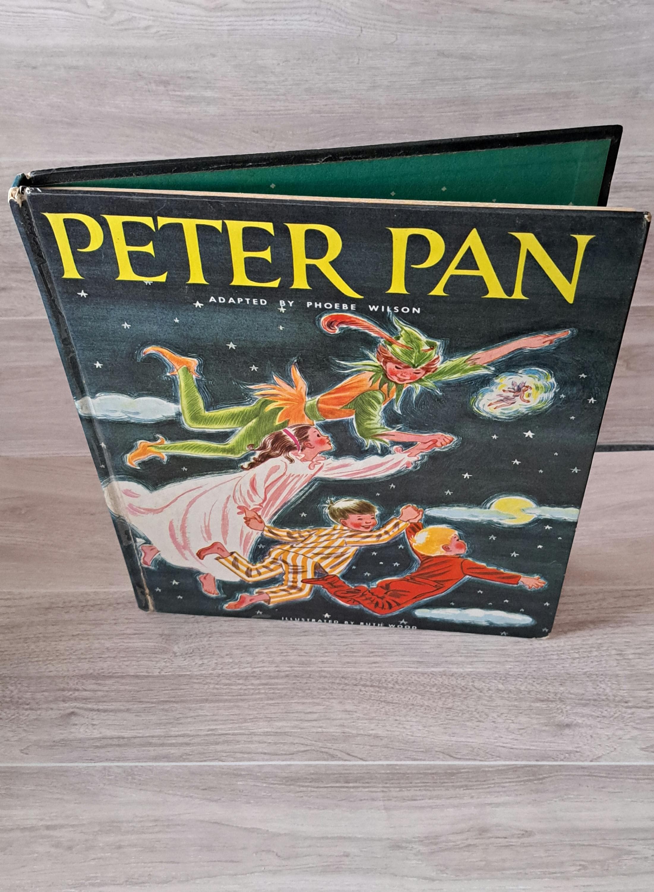 Vintage Peter Pan Hardcover Book