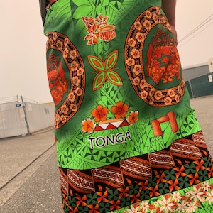 Tongan (Green) Lavalava
