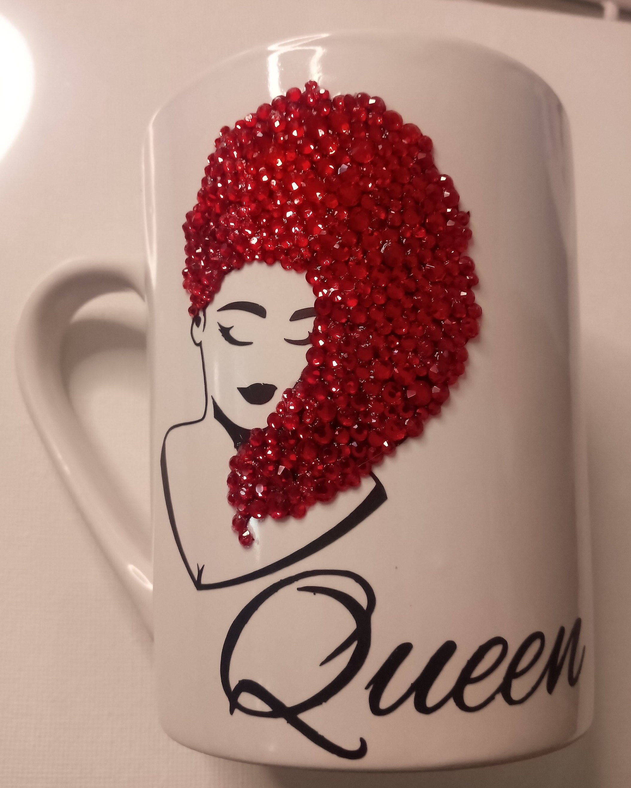 Sophia Queen Bling Mug, Personalized Mugs, Custom Mugs Birthday Gift