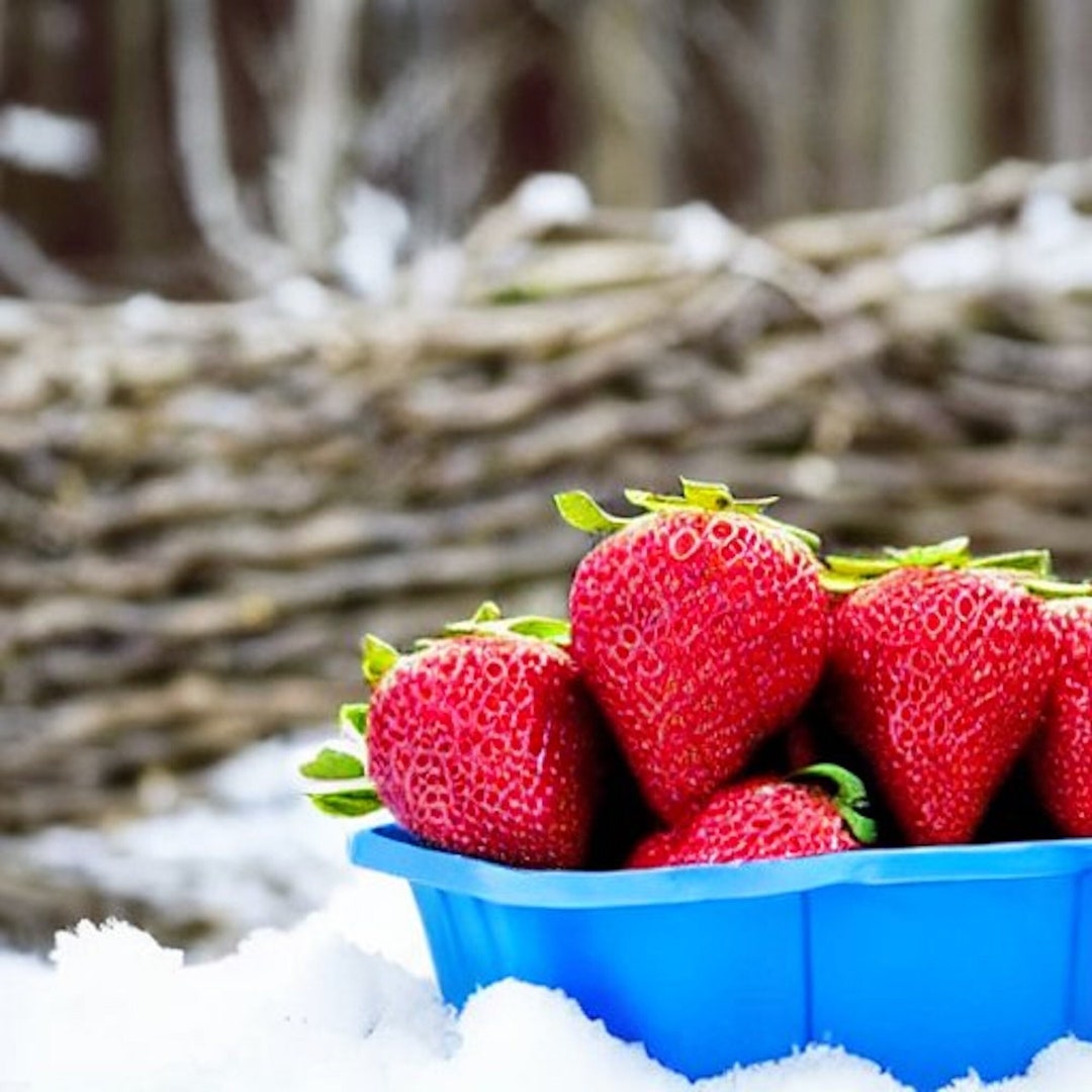 Organic Strawberry Seeds Already Done Stratification Reg Pack Limited