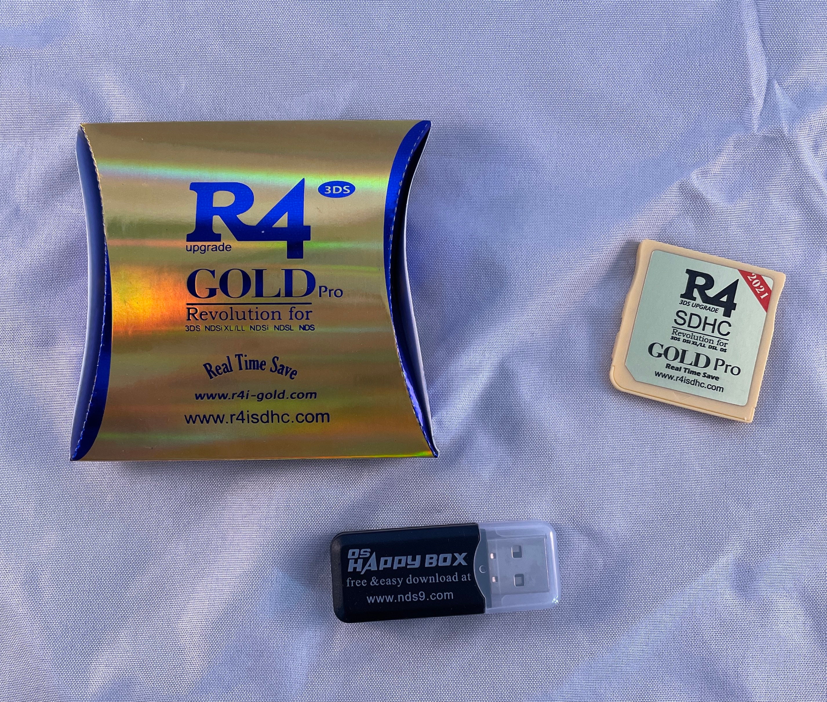 R4i R4 Gold Pro Cartridge Nintendo 3DS PRE-CONFIGURED Ready to - Etsy