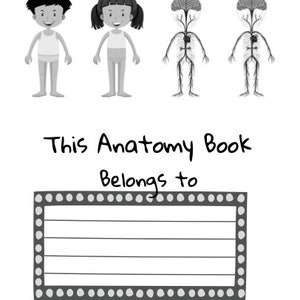 Anatomy Coloring Book for Kids!