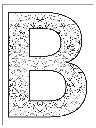 Alphabet Coloring Pages for Kids - Etsy