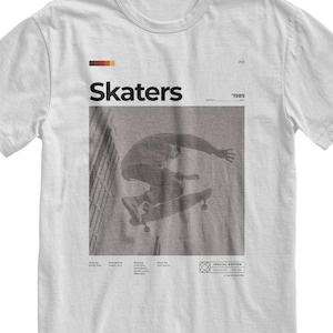 90s Style Skater Graphic T-Shirt,  Old School Skate Shirt, Skateboard Tee, Retro Fashion, Grunge Clothing, Aesthetic Top, Alt Clothes