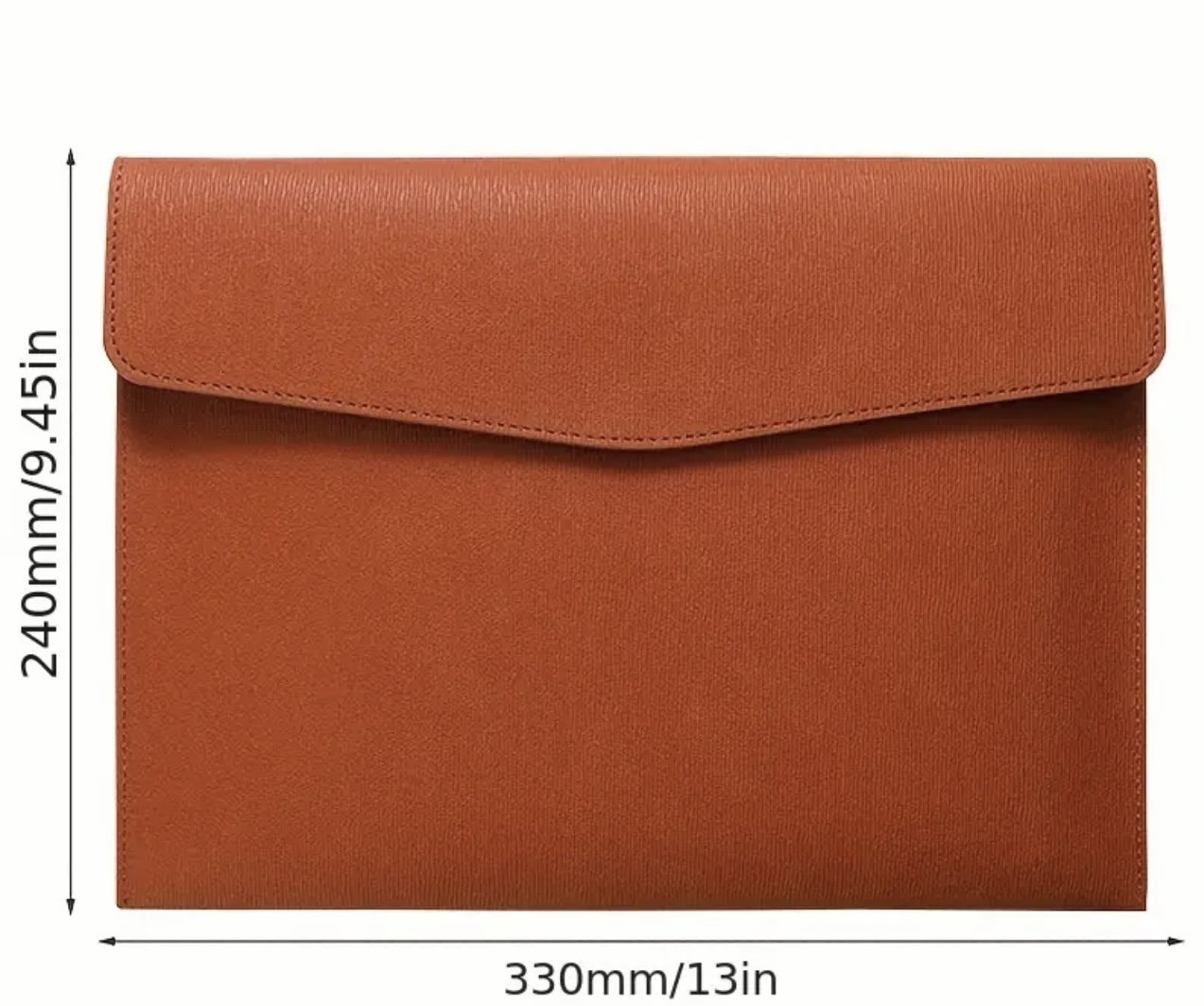 Leather Documents Folder/a4 Paper File Bag Folder File Package