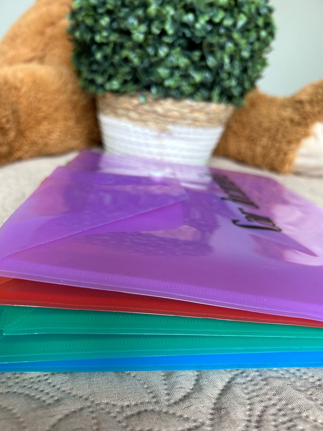 Documents Organizer/different Colour Plastic Wallets/a4 File Document