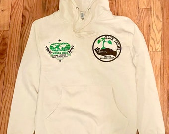 The Blck Thumb Unisex Cream Hoodie