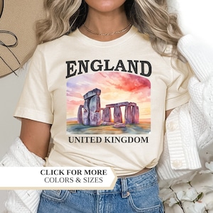 England Shirt, London Shirt, British Clothing, United Kingdom Vintage, london vacation shirt, london shirts, london t shirt, england shirt