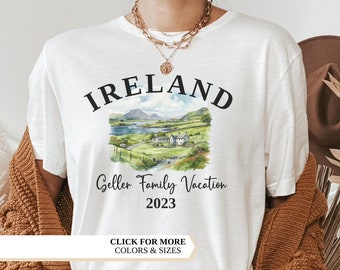 Ireland Vacation Shirt, Custom Vacation Shirt, Family Vacation Shirt, Vacation Shirt, Ireland Vintage, Ireland shirt, Christma, Ireland