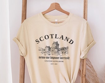 Scotland Shirt, Scottish gifts, Glasgow Shirt, gaelic shirt, Scottish shirt, Scotland Travel, UK Vacation, Vintage Scotland, vacations shirt