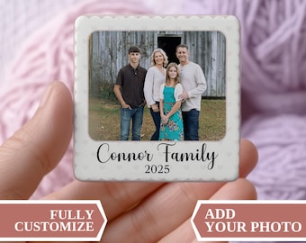 Magnete personalizzato con foto di famiglia, magnete personalizzato, magnete con foto personalizzato, magnete personalizzato per frigorifero con famiglia, foto di famiglia magnetica personalizzata per frigorifero