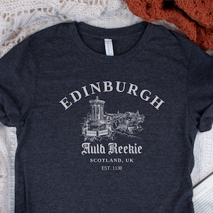 Edinburgh Shirt, Scottish gifts, Scotland Shirt, gaelic shirt, Scottish shirt, Scotland Travel, UK Vacation, Vintage Scotland, vacatio