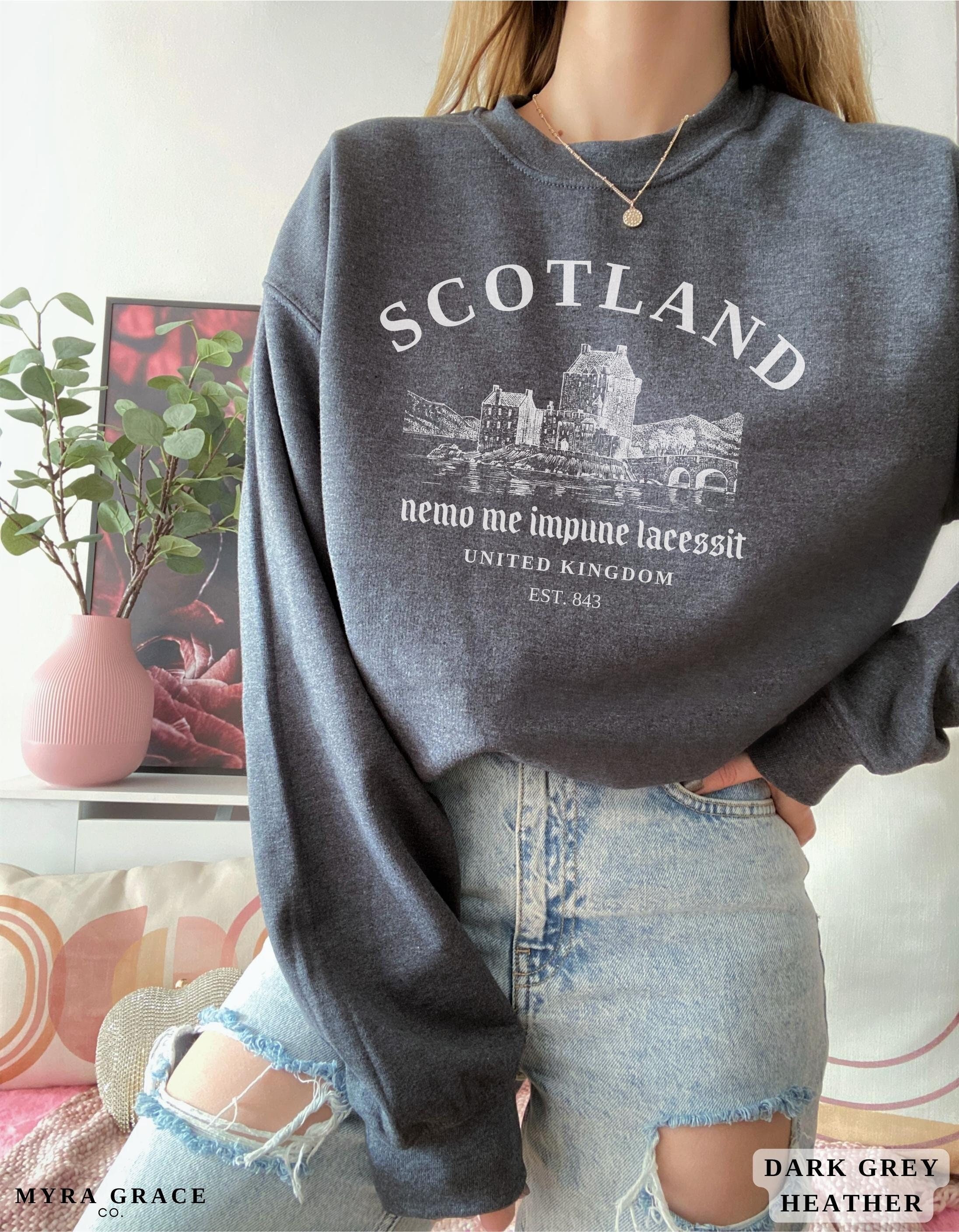 Scotland Sweatshirt, Scotland Sweater, Glasgow Sweatshirt, Vintage Scotland Sweatshirt, gaelic shirt, Scottish shirt, Scotland gift