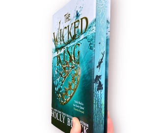 The Wicked King di Holly Black: bordi dipinti a mano / il principe crudele / regalo Booktok