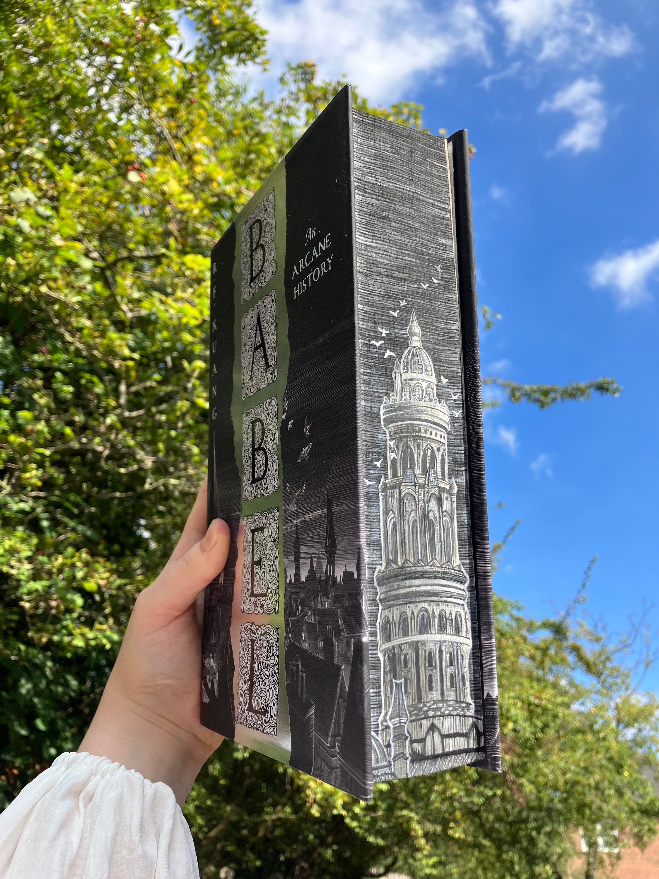 Babel Book With Hand-painted Edges: R F Kuang Novel - Etsy