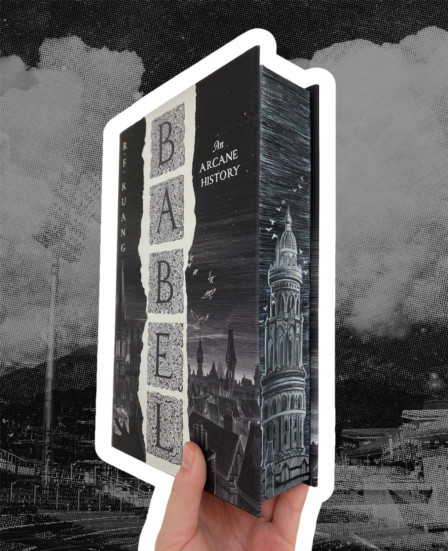 Babel Book With Hand-painted Edges: R F Kuang Novel - Etsy