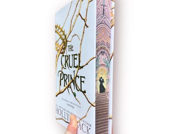 The Cruel Prince by Holly Black Hand-Painted Edges, Booktok Gift