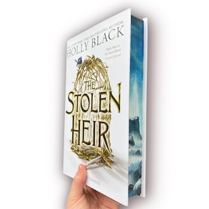 The Stolen Heir Painted edges | Fore-edge painting | Hand-painted book | Gift for Book lovers | Booktok | Painted Pages | Painted Book Edges