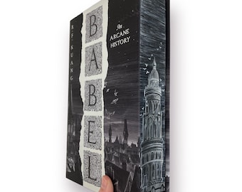 Babel Painted edges | Fore-edge painting | Hand-painted book | Book lovers| Tiktok |Painted Pages | Painted Book Edges | R F Kuang | Rebecca