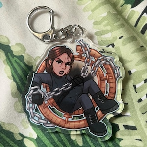 Victoria Frankenstein Finale Keychain