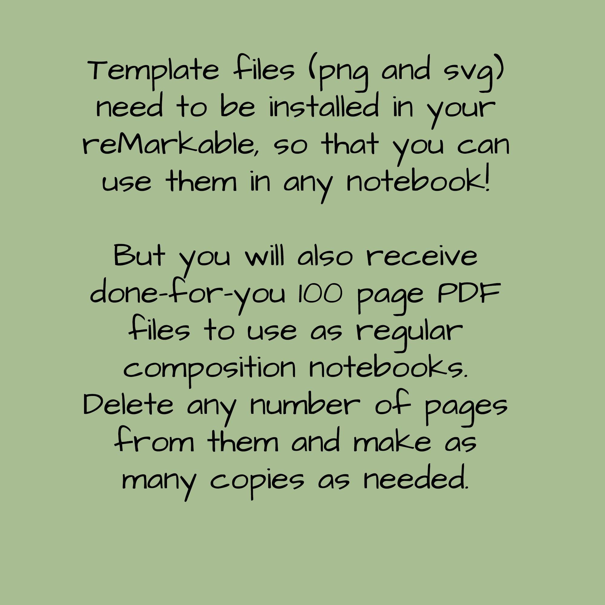 Half Graph Half Wide Ruled Template Bundle for Remarkable 7 Sizes Half Graph Half Wide Ruled Template Bundle for Remarkable 7 Sizes