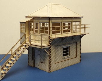 B 70-27L Signalställ i O-skala, SR-stil - vänster trappa - (7 mm skala, 1/43,5)