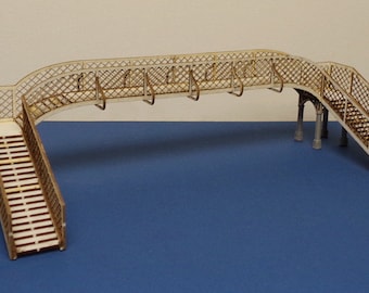 B 00-30 OO-spår LMS-stil plattformsgångbro - (4 mm skala, 1/76)