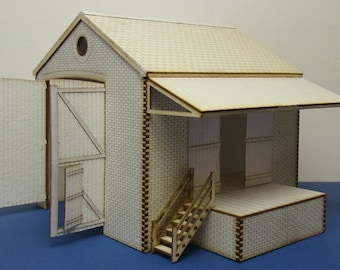 B 70-30 Cobertizo de mercancías de paso pequeño calibre O - (escala 7 mm, 1/43,5)