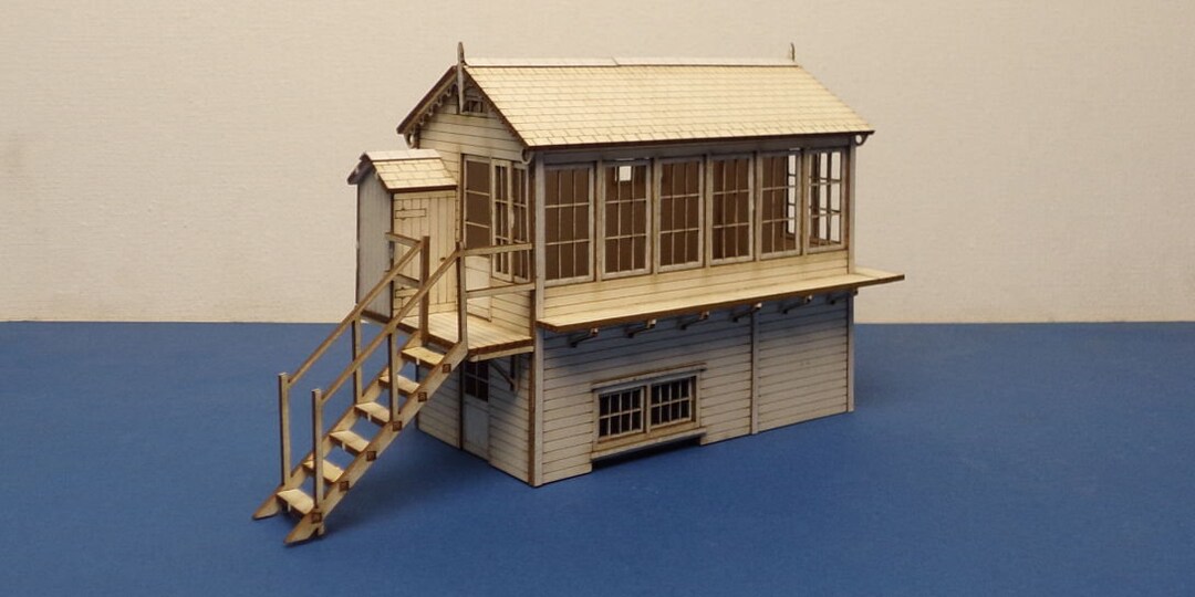 B 0034 OO Gauge LNER Signal Box 4mm Scale, 1/76 Etsy