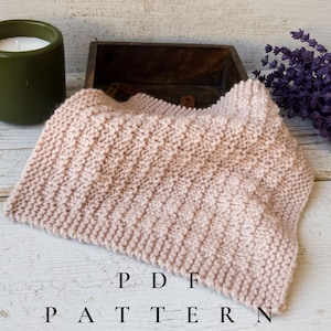Digital Pattern // Easy Dishcloth Pattern #03 // Beginner Knitting Pattern // Easy Washcloth Pattern