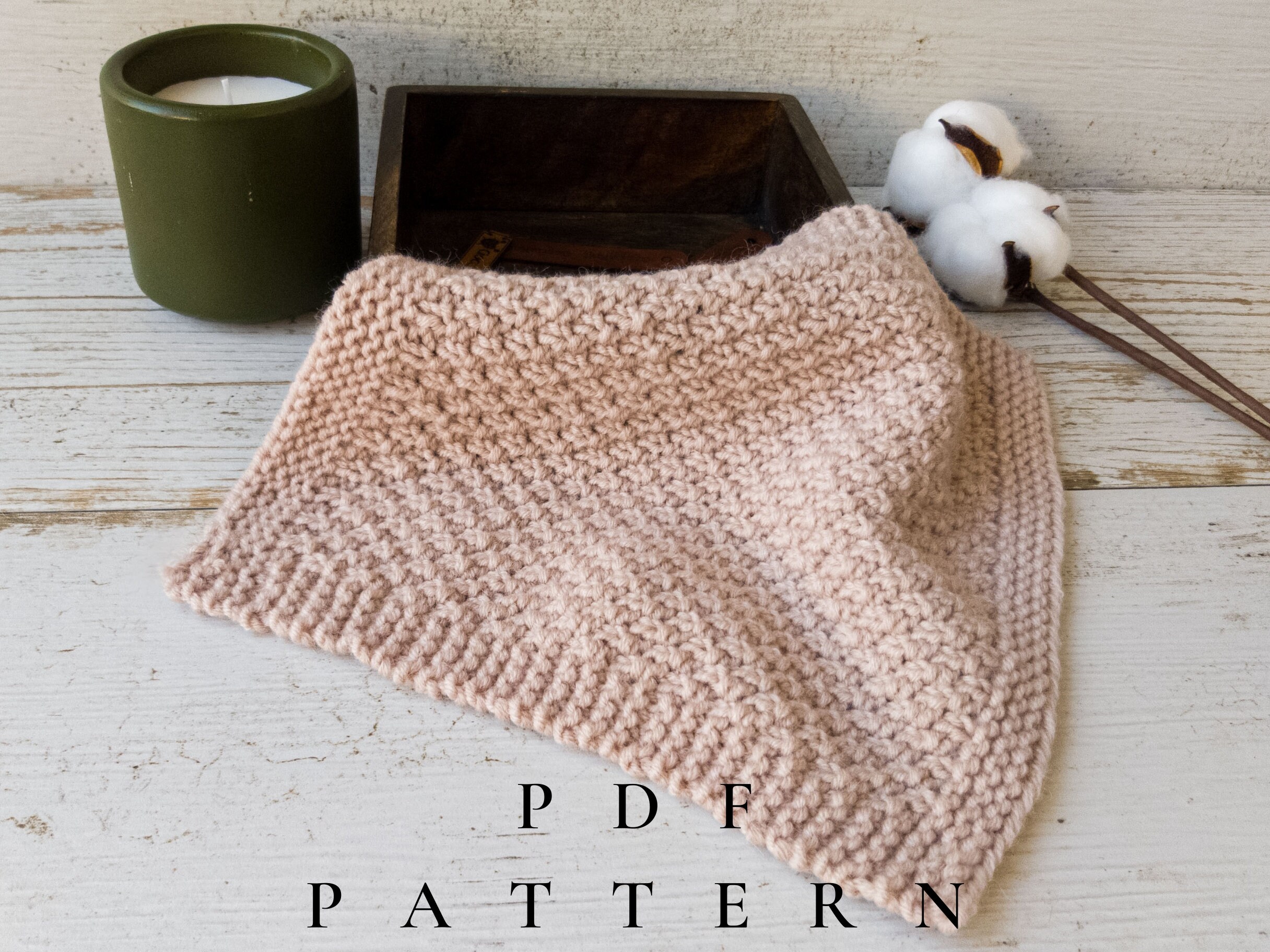 Digital Patterns // Easy Dishcloth Pattern Set // Beginner Knitting ...