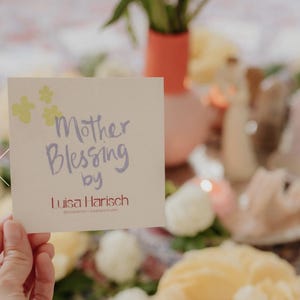 Affirmation cards for pregnancy, birth & Motherblessing