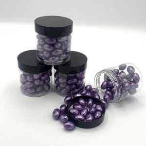 Black Raspberry Mini Bath Beads - Moisturizing & Scented Spa Beads for Relaxing Soaks Skin-Softening Bath Pearls Aroma Therapy