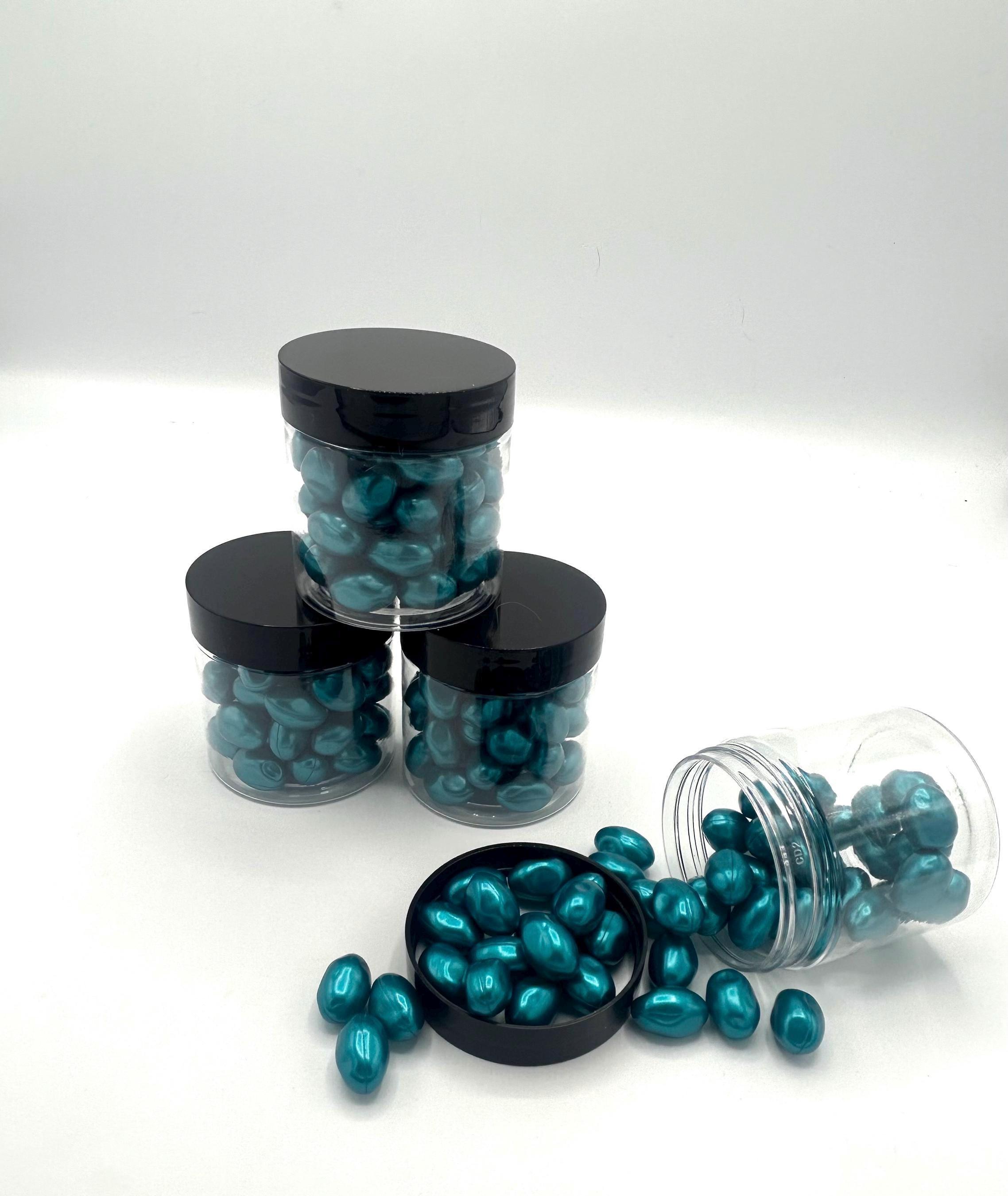 Eucalyptus Mini Bath Beads - Moisturizing & Scented Spa Beads for Relaxing Soaks Skin-Softening Bath Pearls Aroma Therapy