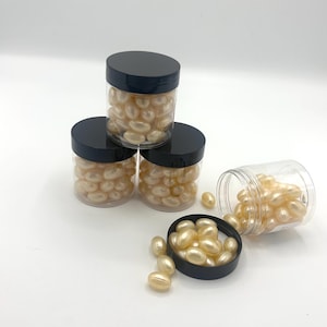 Coconut Mini Bath Beads - Moisturizing & Scented Spa Beads for Relaxing Soaks Skin-Softening Bath Pearls Aroma Therapy