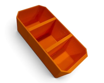 ToughBuilt StackTech Bin Insert Organizer, 3-Unit Drawer Storage Bin, Fits TB-B1-D-R92 R93 74 73, Toolbox Organizer