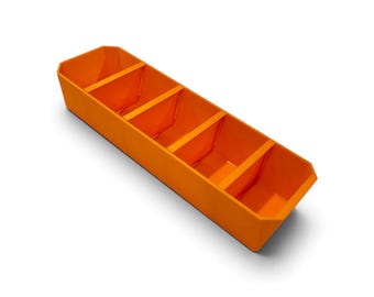 Pojemnik ToughBuilt StackTech z wkładem do pojemnika, 5-pojemnikowy pojemnik do przechowywania z szufladami, pasuje do TB-B1-D-R92 R93 74 73, organizer do skrzynki narzędziowej