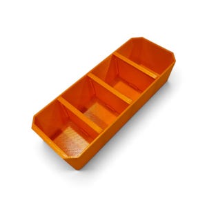 ToughBuilt StackTech Bin Insert Organizer, 4-Unit Drawer Storage Bin, Fits TB-B1-D-R92 R93 74 73, Toolbox Organizer