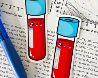 Adhesivo para tubo de sangre con citrato de sodio / Adhesivo para flebotomía / Papelería para científicos de laboratorio clínico/médico