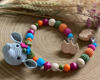 Elephant stroller chain - Boho -