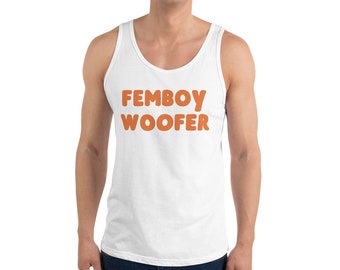 Camiseta sin mangas Femboy Woofer