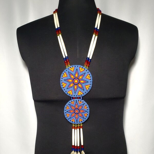 Beaded Medallion Etsy