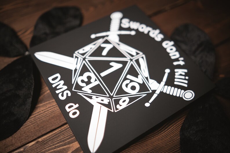 Dungeon Master Wood Sign | D&D Home Decor, Nerdy Gift - Etsy