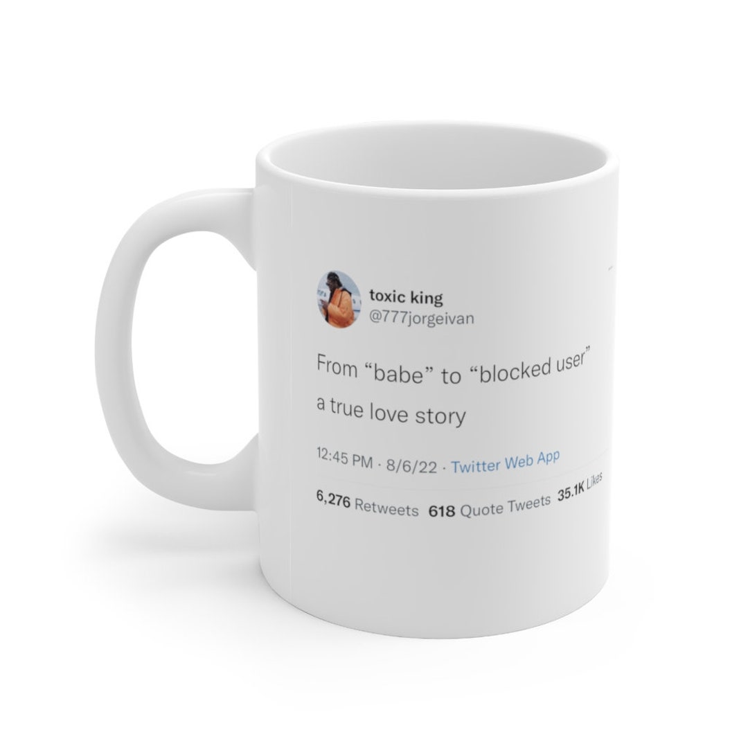 A True Love Story Viral Tweet Mug Funny Tweets Tweets on a - Etsy A True Love Story Viral Tweet Mug Funny Tweets Tweets on a - Etsy