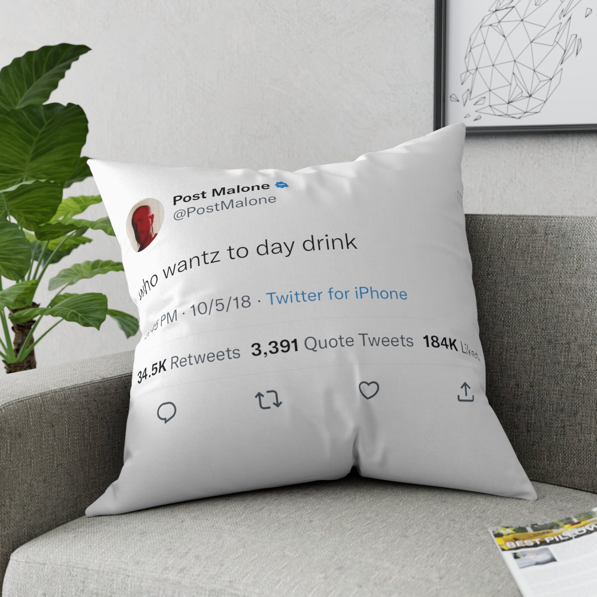 Post Malone Tweet - Etsy Post Malone Tweet - Etsy