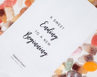 Gâteau personnalisé Sweet Wedding Party Bags
