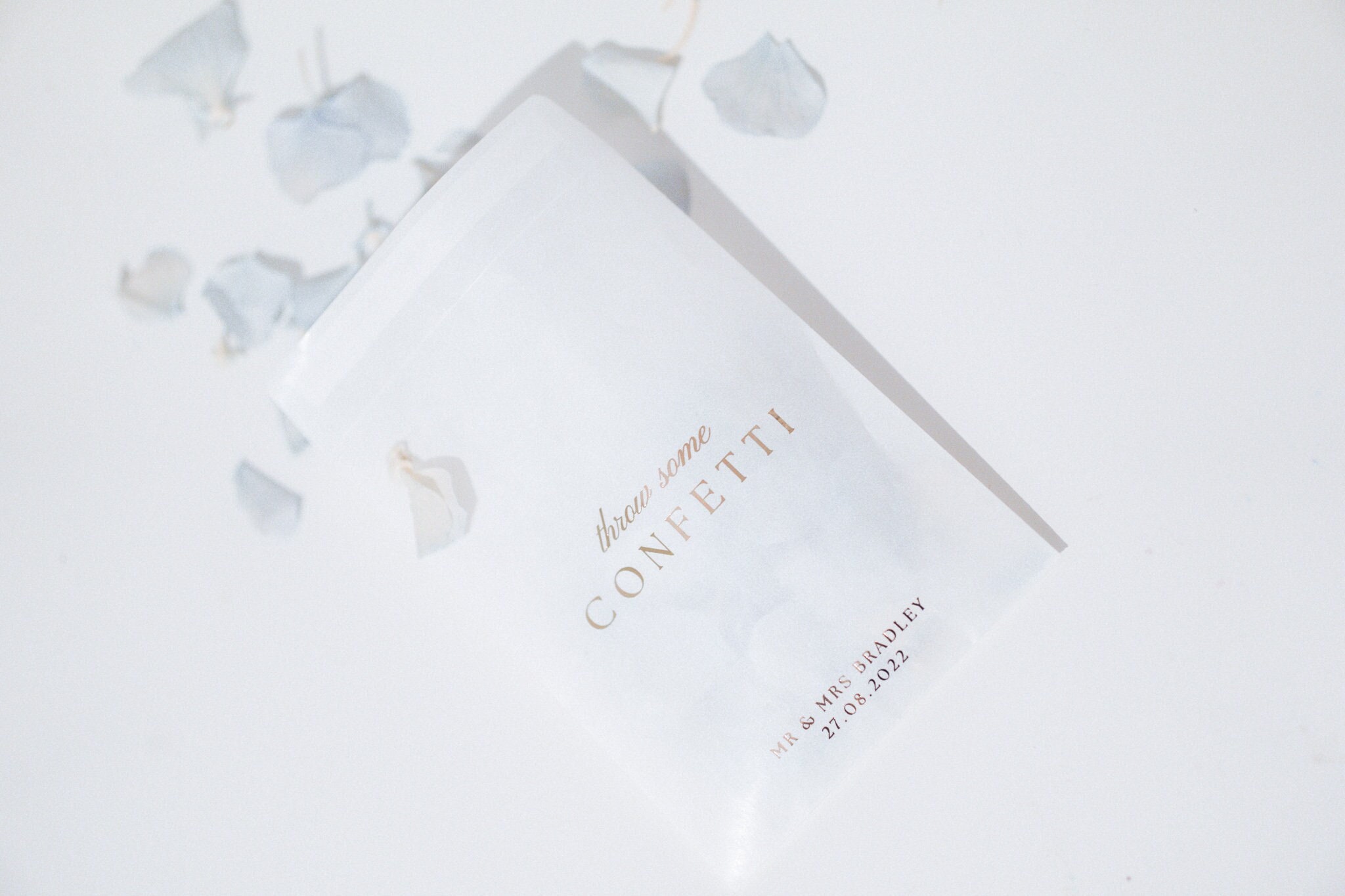 Confetti Packets | Personalised Confetti Bags