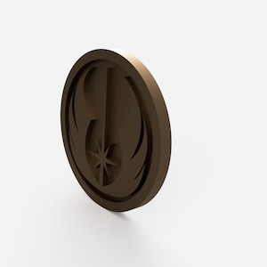 Jedi Symbol STL File for 3D Printing